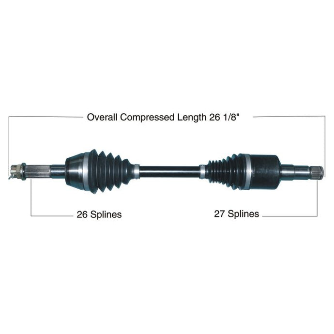 TYTANEUM HEAVY DUTY CV AXLE POLARIS REAR RIGHT