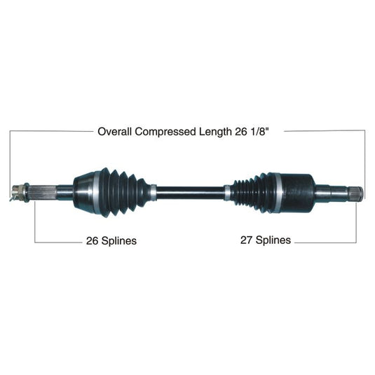 TYTANEUM HEAVY DUTY CV AXLE POLARIS REAR RIGHT