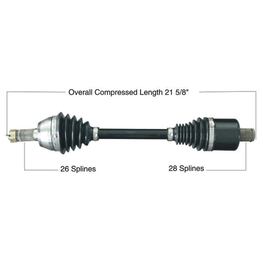 TYTANEUM HEAVY DUTY CV AXLE POLARIS REAR LEFT / RIGHT