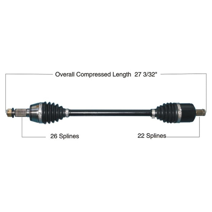 TYTANEUM HEAVY DUTY CV AXLE POLARIS FRONT LEFT / RIGHT