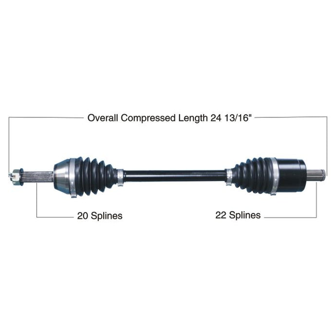 TYTANEUM HEAVY DUTY CV AXLE POLARIS FRONT LEFT / RIGHT
