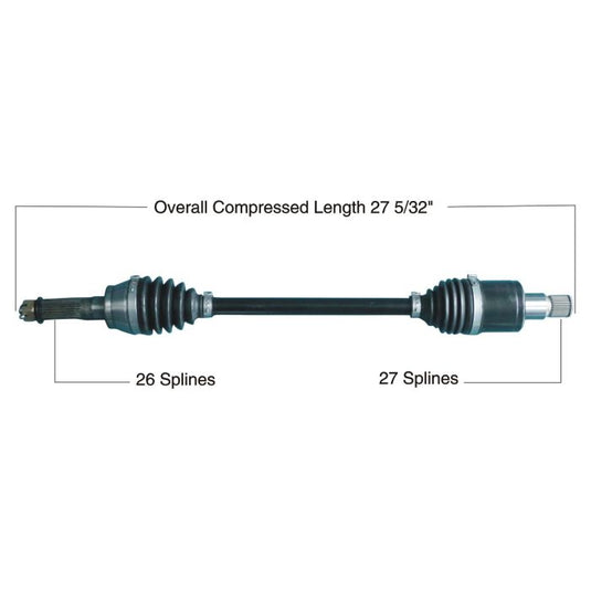 TYTANEUM HEAVY DUTY CV AXLE POLARIS REAR LEFT / RIGHT