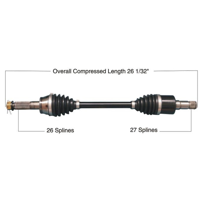 TYTANEUM HEAVY DUTY CV AXLE POLARIS REAR RIGHT