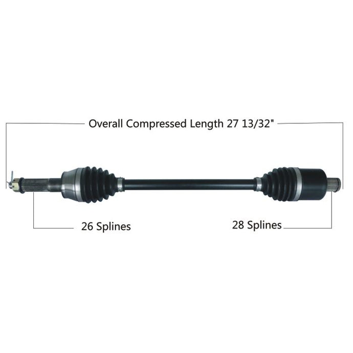 TYTANEUM HEAVY DUTY CV AXLE POLARIS REAR LEFT / RIGHT