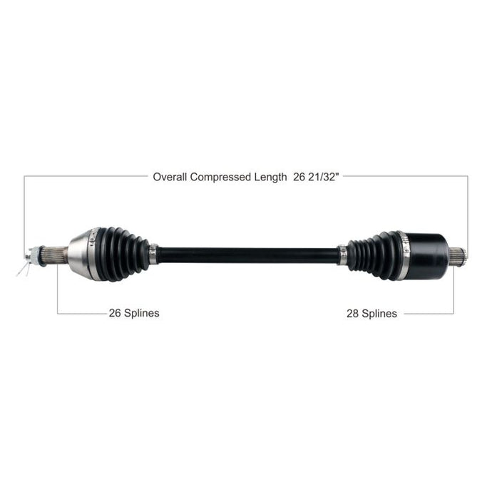 TYTANEUM HEAVY DUTY CV AXLE POLARIS REAR LEFT / RIGHT