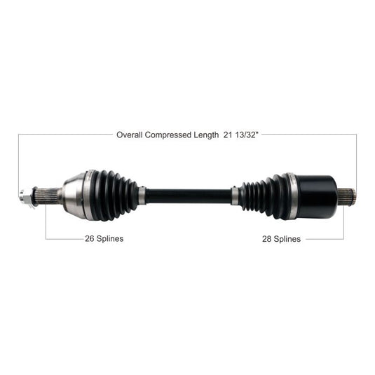 TYTANEUM HEAVY DUTY CV AXLE POLARIS REAR LEFT / RIGHT
