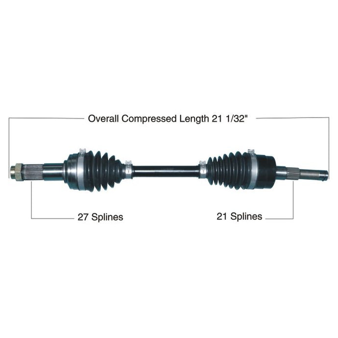 TYTANEUM HEAVY DUTY CV AXLE YAMAHA FRONT LEFT