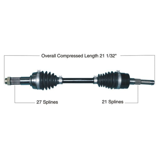 TYTANEUM HEAVY DUTY CV AXLE YAMAHA FRONT LEFT