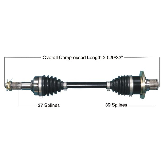 TYTANEUM HEAVY DUTY CV AXLE YAMAHA REAR LEFT