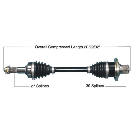 TYTANEUM HEAVY DUTY CV AXLE YAMAHA REAR LEFT