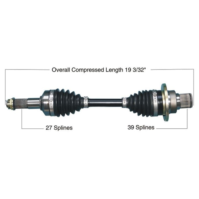 TYTANEUM HEAVY DUTY CV AXLE YAMAHA REAR RIGHT