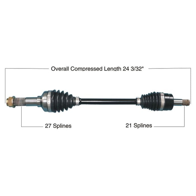 TYTANEUM HEAVY DUTY CV AXLE YAMAHA FRONT LEFT