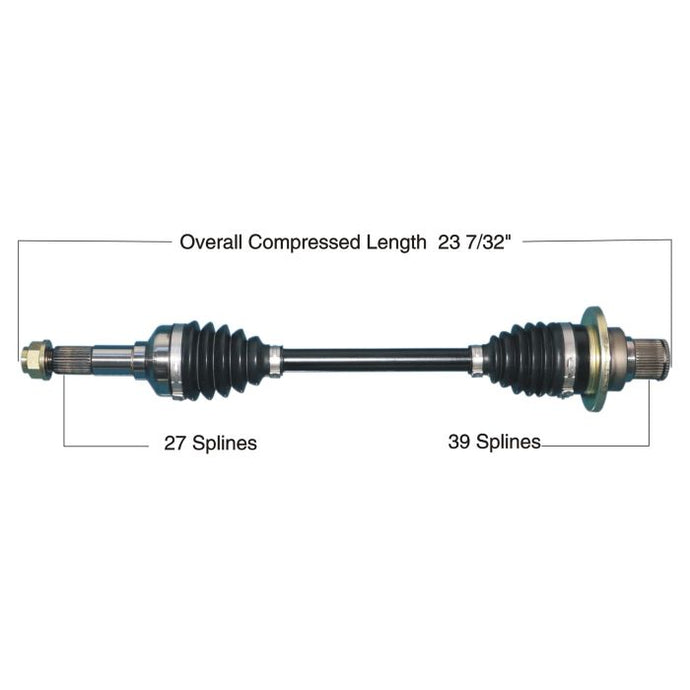 TYTANEUM HEAVY DUTY CV AXLE YAMAHA REAR LEFT