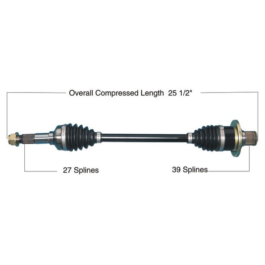 TYTANEUM HEAVY DUTY CV AXLE YAMAHA REAR RIGHT