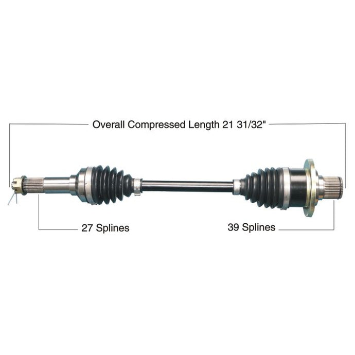 TYTANEUM HEAVY DUTY CV AXLE YAMAHA REAR LEFT