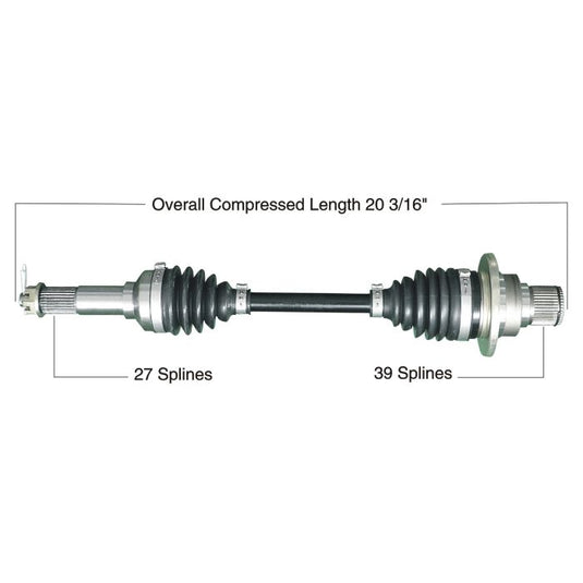 TYTANEUM HEAVY DUTY CV AXLE YAMAHA REAR RIGHT