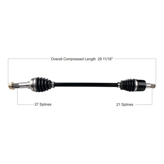 TYTANEUM HEAVY DUTY CV AXLE YAMAHA FRONT LEFT / RIGHT