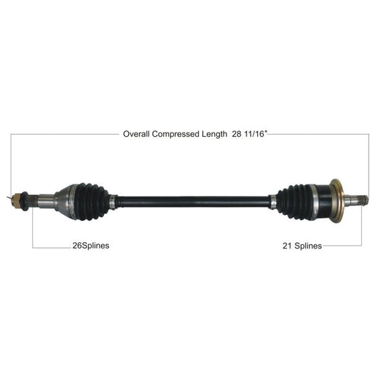 TYTANEUM HEAVY DUTY CV AXLE