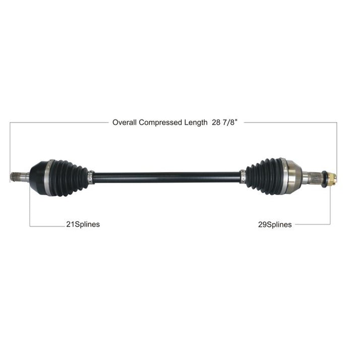 TYTANEUM HEAVY DUTY CV AXLE
