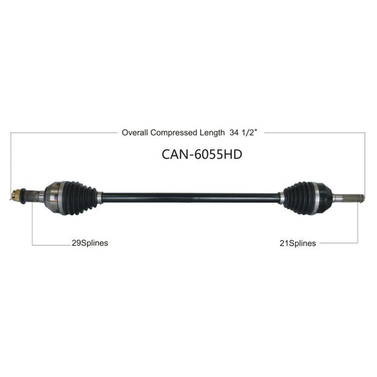 TYTANEUM HEAVY DUTY CV AXLE