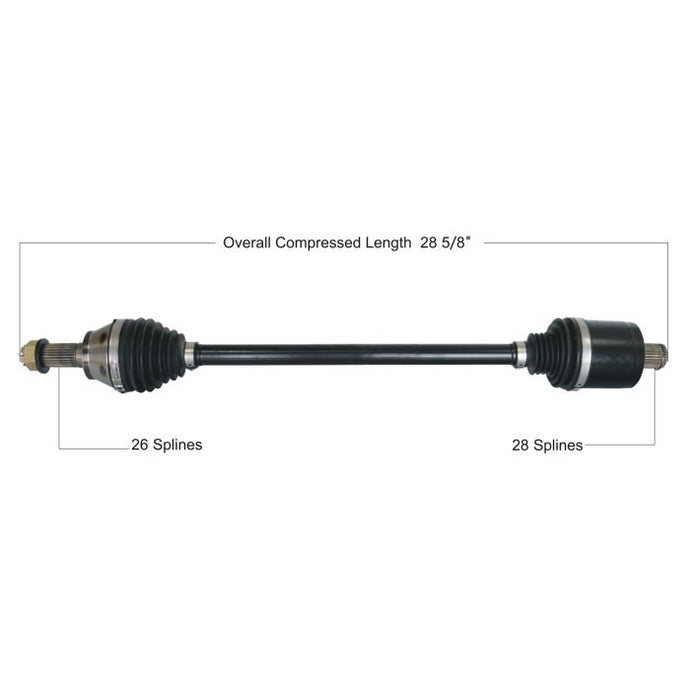 TYTANEUM HEAVY DUTY CV AXLE