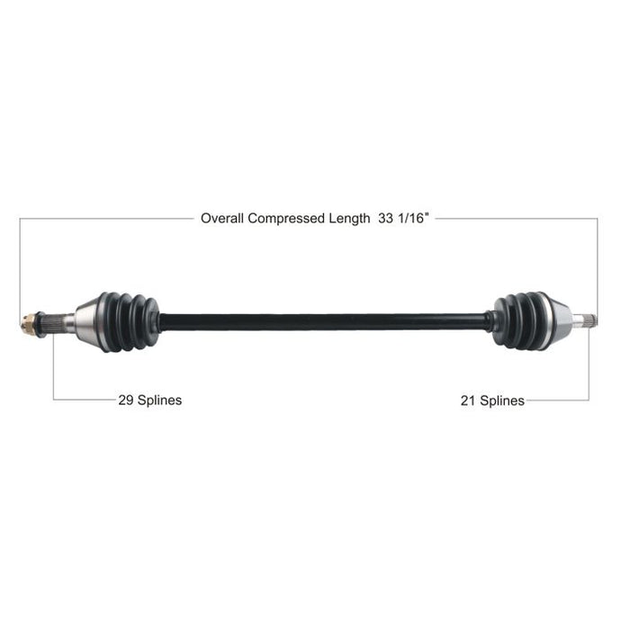 TYTANEUM OE REPLACEMENT CV AXLE CAN AM FRONT RIGHT