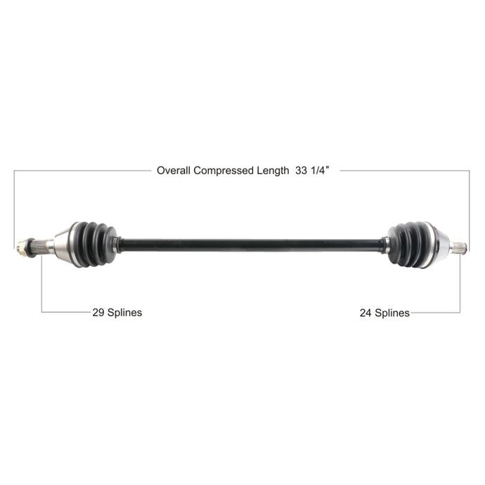 TYTANEUM OE REPLACEMENT CV AXLE CAN AM FRONT LEFT/ RIGHT