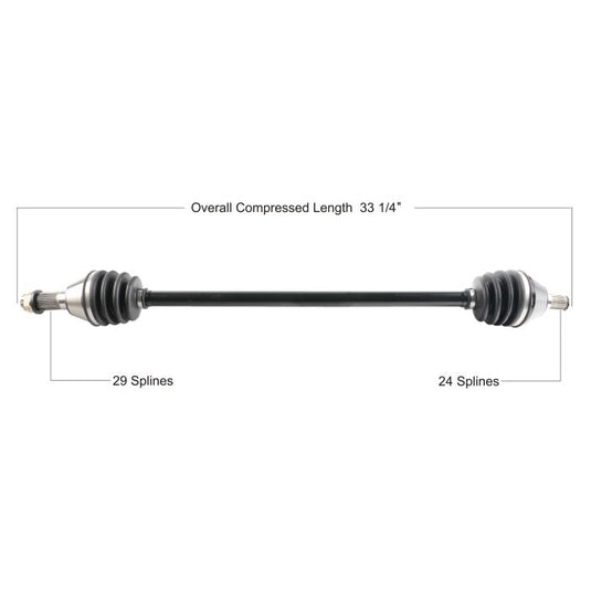 TYTANEUM OE REPLACEMENT CV AXLE CAN AM FRONT LEFT/ RIGHT