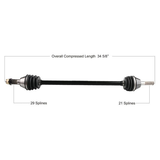 TYTANEUM OE REPLACEMENT CV AXLE CAN AM FRONT LEFT