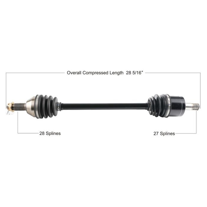 TYTANEUM OE REPLACEMENT CV AXLE HONDA REAR LEFT