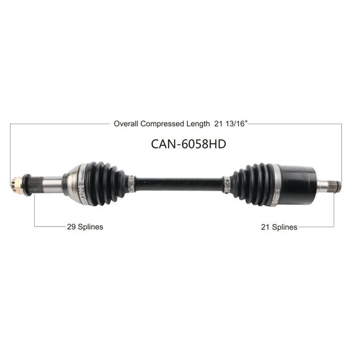 TYTANEUM HEAVY DUTY REPLACEMENT CV AXLE CAN AM FRONT RIGHT
