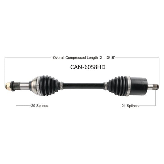 TYTANEUM HEAVY DUTY REPLACEMENT CV AXLE CAN AM FRONT RIGHT