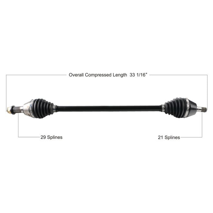 TYTANEUM HEAVY DUTY REPLACEMENT CV AXLE CAN AM FRONT RIGHT
