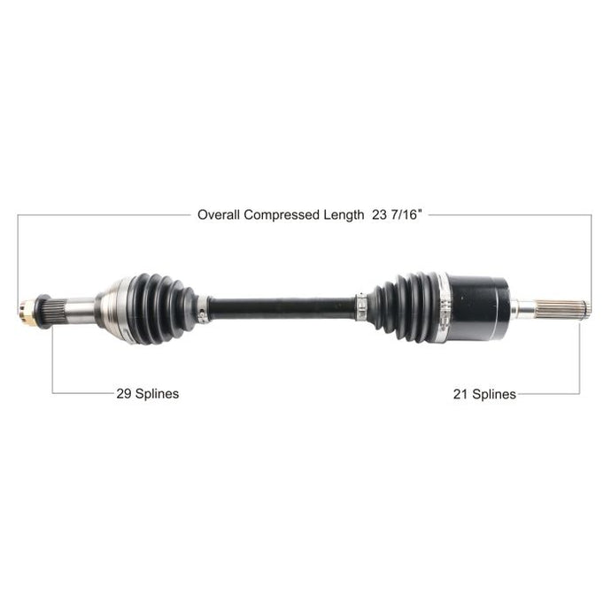 TYTANEUM HEAVY DUTY REPLACEMENT CV AXLE CAN AM FRONT LEFT