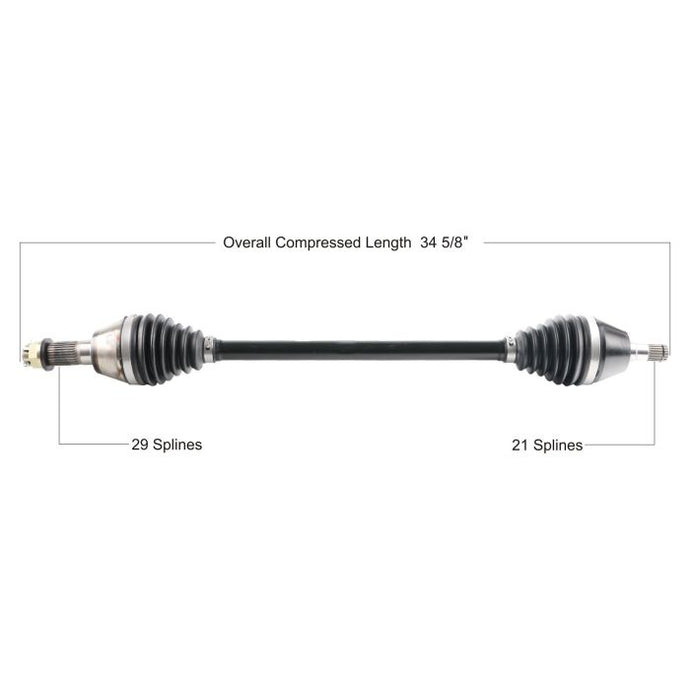 TYTANEUM HEAVY DUTY REPLACEMENT CV AXLE CAN AM FRONT LEFT