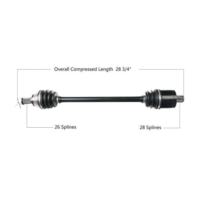 TYTANEUM POLARIS OE REPLACEMENT CV AXLE