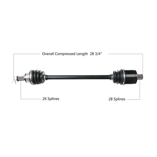 TYTANEUM POLARIS OE REPLACEMENT CV AXLE
