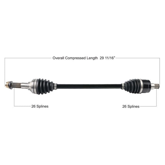 TYTANEUM KAWASAKI HEAVY DUTY CV AXLE