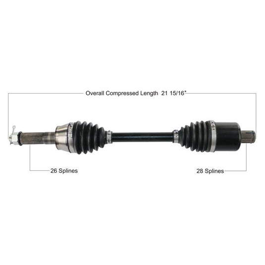 TYTANEUM POLARIS HEAVY DUTY CVAXLE
