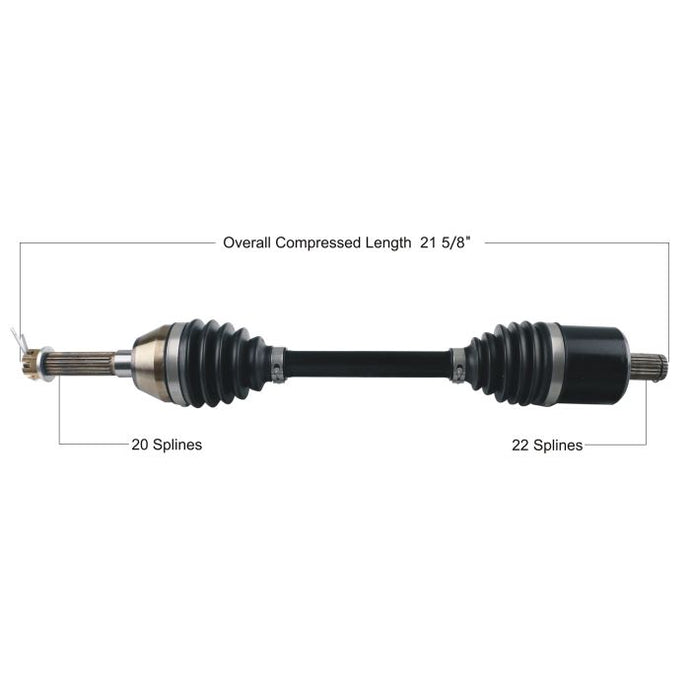 TYTANEUM POLARIS HEAVY DUTY CVAXLE