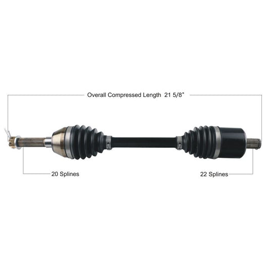 TYTANEUM POLARIS HEAVY DUTY CVAXLE