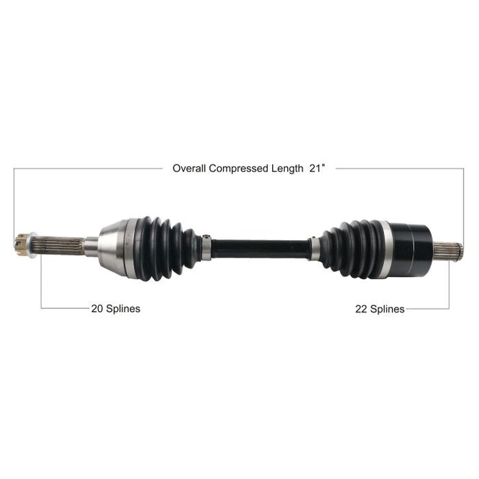 TYTANEUM POLARIS HEAVY DUTY CVAXLE