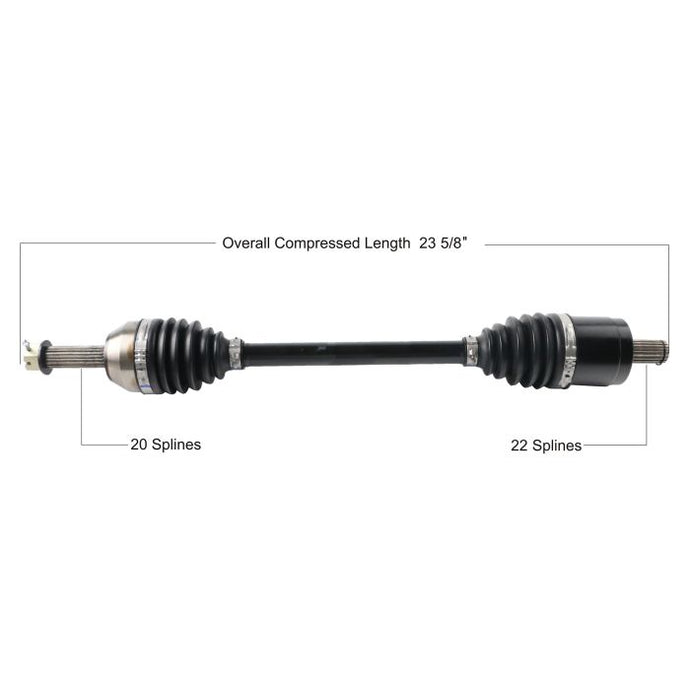 TYTANEUM POLARIS HEAVY DUTY CVAXLE