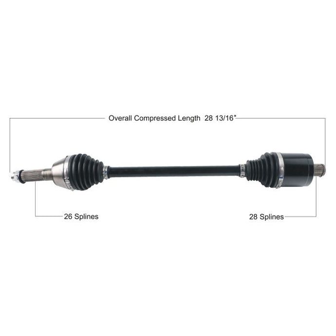 TYTANEUM POLARIS HEAVY DUTY CVAXLE
