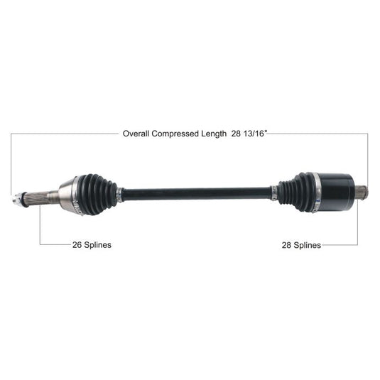 TYTANEUM POLARIS HEAVY DUTY CVAXLE