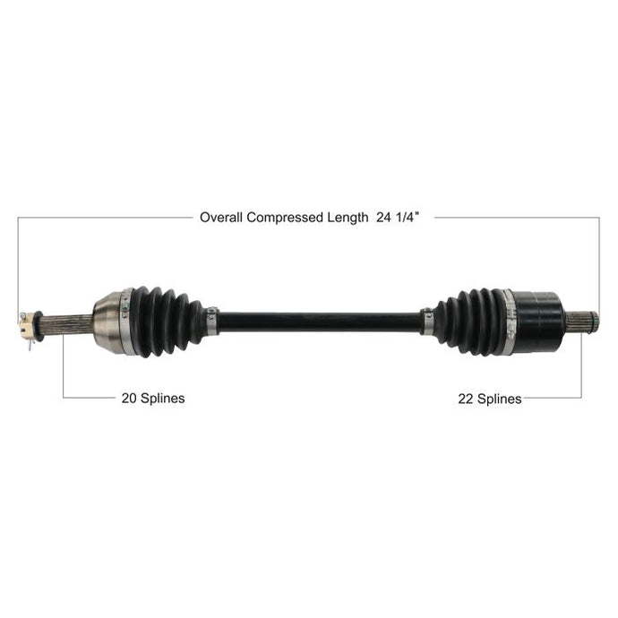 TYTANEUM POLARIS HEAVY DUTY CVAXLE