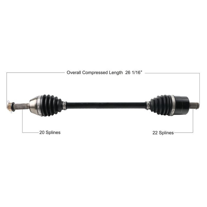 TYTANEUM POLARIS HEAVY DUTY CVAXLE