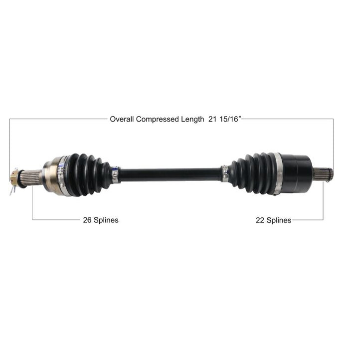 TYTANEUM POLARIS HEAVY DUTY CVAXLE