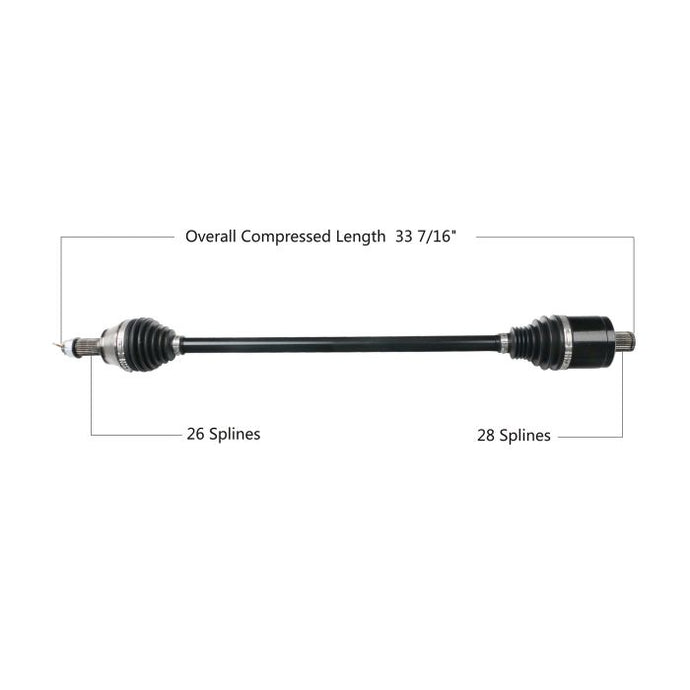 TYTANEUM POLARIS HEAVY DUTY CVAXLE