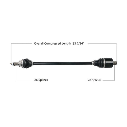 TYTANEUM POLARIS HEAVY DUTY CVAXLE